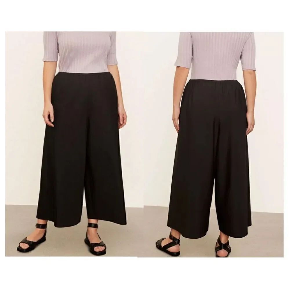 Vince Women's Poplin Bias Culotte